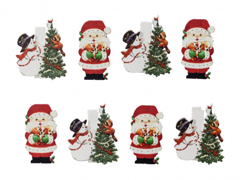 Decorazioni natalizie in legno