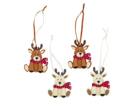 Decorazioni natalizie in feltro