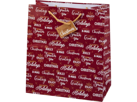 Set sacchetti regalo, 4 o 6 pezzi