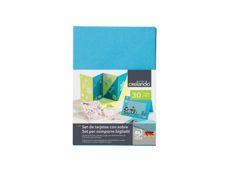 Set biglietti o adesivi per bricolage