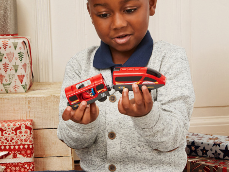 Trenino telecomandato tramite batteria o APP