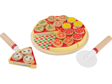 Set alimenti giocattolo in legno