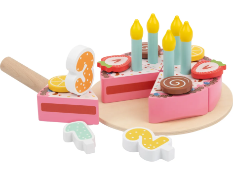 Set alimenti giocattolo in legno