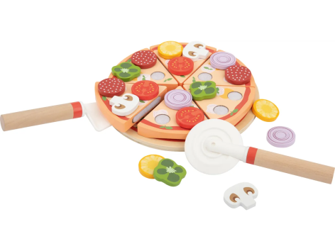 Set alimenti giocattolo in legno