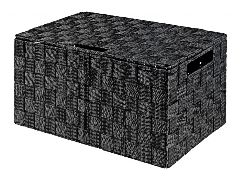 Cesti portaoggetti, 4 pezzi, portaoggetti pensile o cesto con coperchio