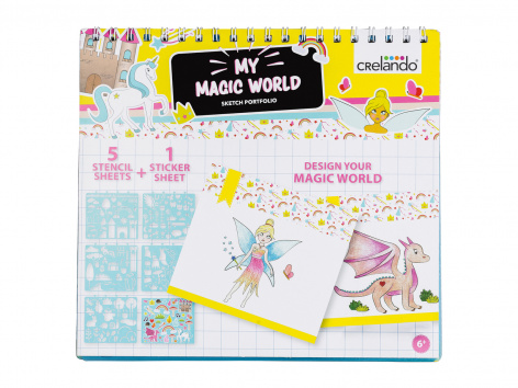 Libro con sagome da disegno