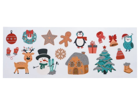 Decorazioni natalizie per finestre