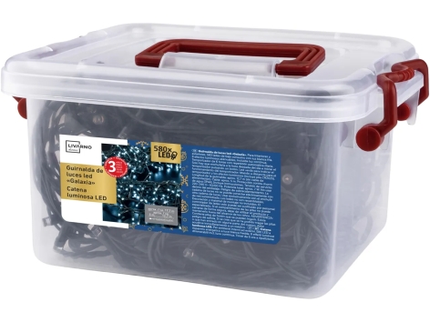 Catena luminosa 580 LED