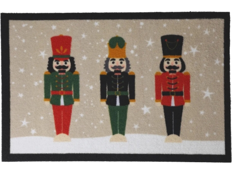 Tappeto natalizio catturasporco, 40x60 cm