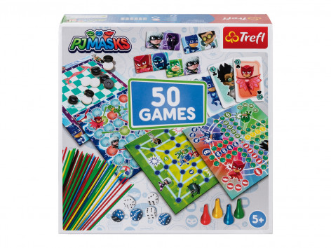 Set giochi classici "50 in 1" "Paw Patrol, PJ Masks, Frozen, Disney"