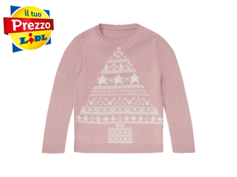 Pullover natalizio da bambina