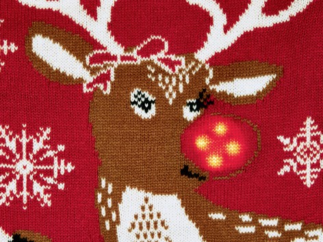 Pullover natalizio da bambina