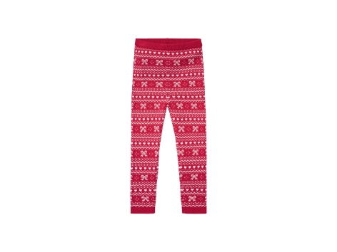 Leggings natalizi da bambina