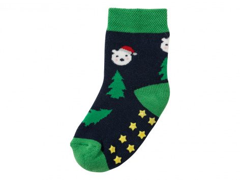 Calze antiscivolo natalizie da bambini