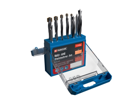 Set punte da trapano o set raspe e mole per legno