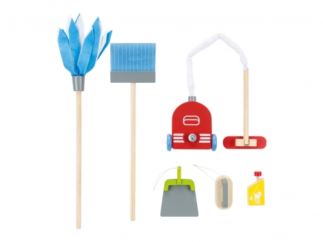 Banco da lavoro o carrello delle pulizie per bambini