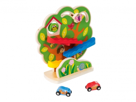 Pista per biglie, arca di Noè o trenino con costruzioni