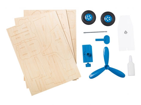 Set modellino in legno da costruire