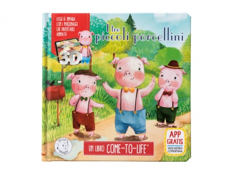 Album da colorare con app 3D