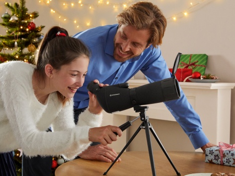 Monocolo con treppiede