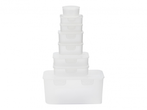 Set contenitori salvafreschezza, 8 pezzi
