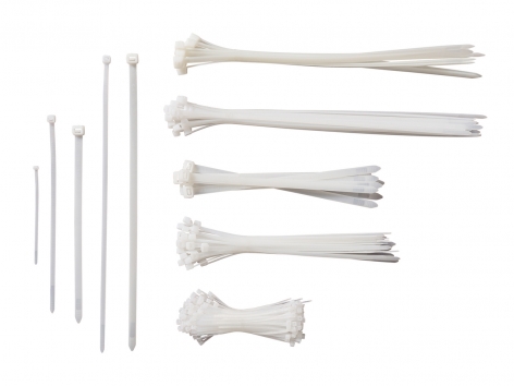 Fascette fermacavo nere, bianche o fluorescenti