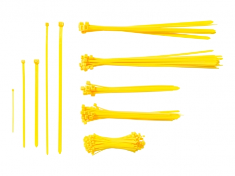 Fascette fermacavo nere, bianche o fluorescenti