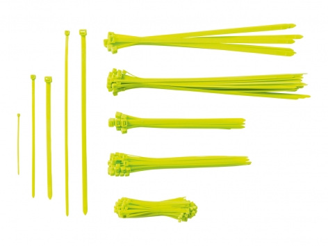 Fascette fermacavo nere, bianche o fluorescenti