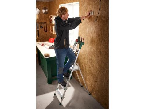 Scala in alluminio a 4 gradini