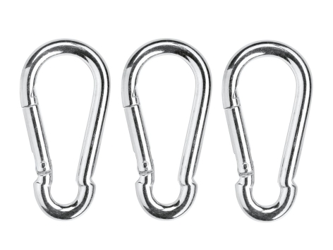 Set moschettoni o grilli a vite