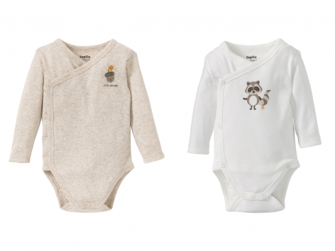 Body a manica lunga per neonati