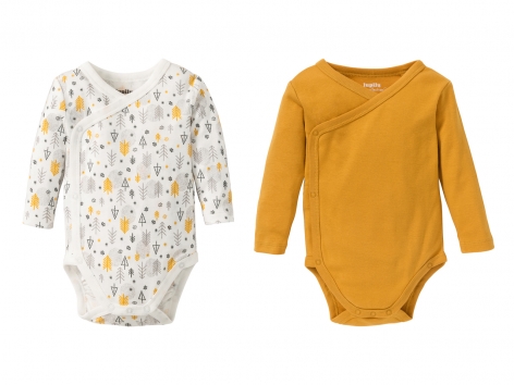 Body a manica lunga per neonati