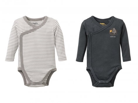 Body a manica lunga per neonati