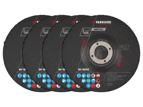 Set accessori per smerigliatrice angolare