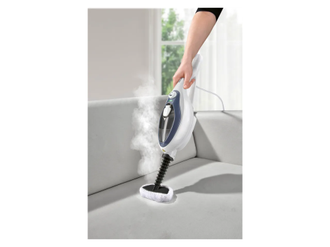Scopa a vapore e pulitore manuale 2 in 1