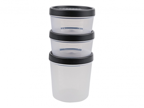 Contenitori salvafreschezza, 3 pezzi