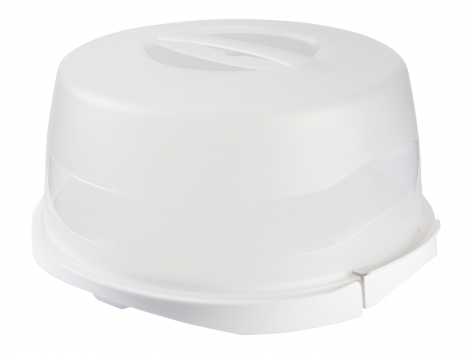 Portatorta rotondo o rettangolare con coperchio