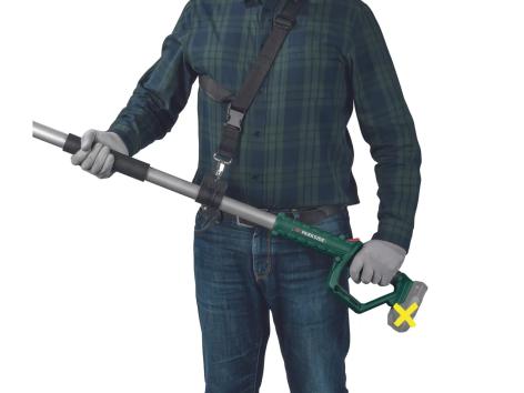 Tagliasiepi telescopico ricaricabile