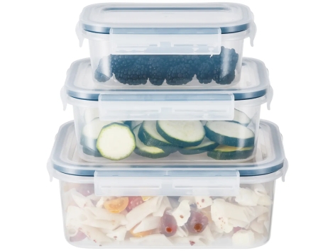 Set contenitori salvafreschezza, 3 pezzi