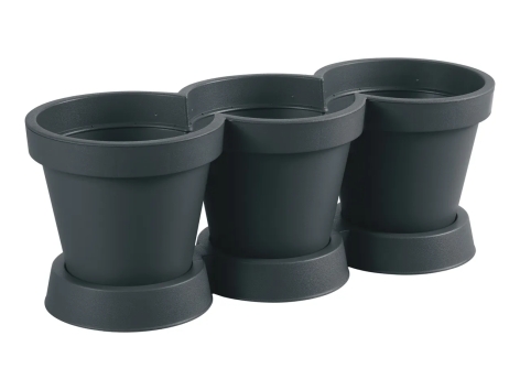 Vaso triplo per piante