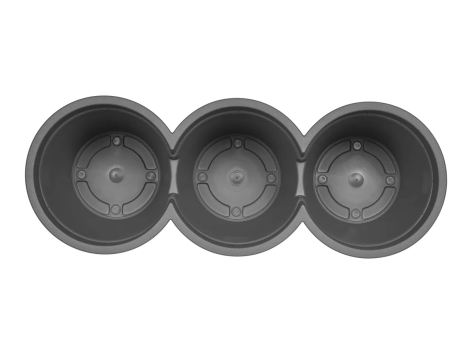 Vaso triplo per piante