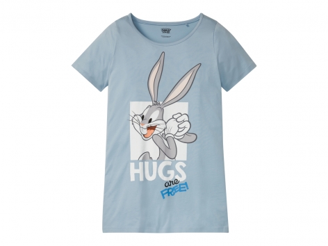 Maxi t-shirt da donna "La carica dei 101, Hug me, Bugs Bunny"