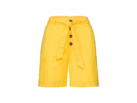 Shorts in lino da donna