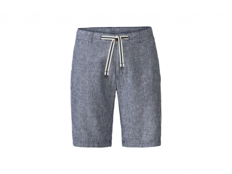 Bermuda in lino da uomo