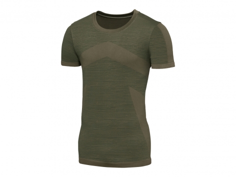 T-shirt sportiva da uomo senza cuciture