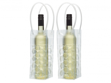 Borsa portabottiglie refrigerante o accumulatore di freddo flessibile