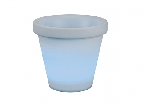 Vaso luminoso a energia solare