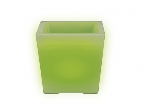 Vaso luminoso a energia solare