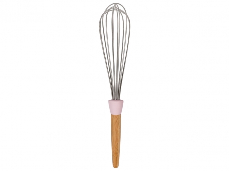 Utensile da cucina in silicone e bambù