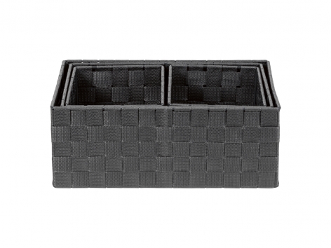 Cesto portaoggetti, portaoggetti pensile o set cesti, 4 pezzi